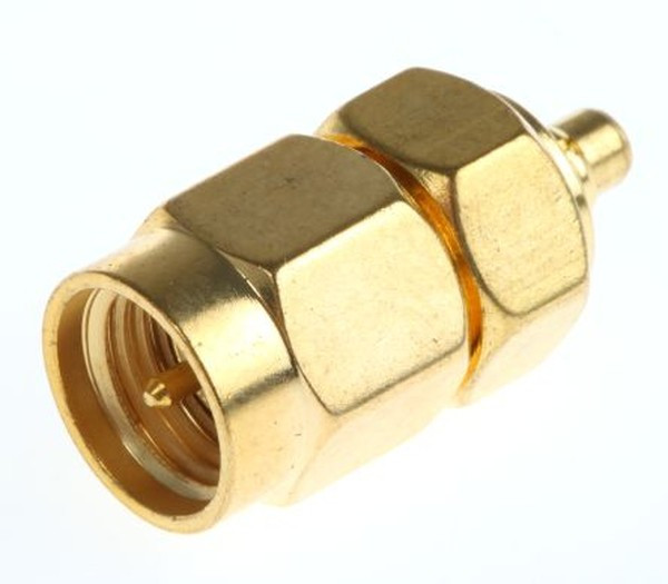 ADP-SMAM-MMCXM, RF Adapters - Between Series Adapter SMA Male to MMCX Male