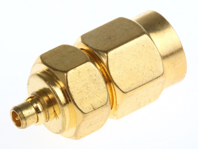 ADP-SMAM-MMCXM, RF Adapters - Between Series Adapter SMA Male to MMCX Male