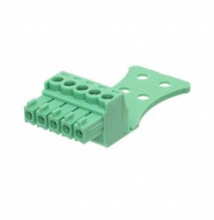 1767623, Pluggable Terminal Blocks 5 Pos 3.5mm pitch Plug 28-16 AWG Screw