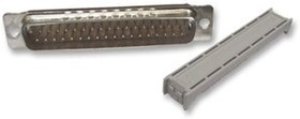8237-6009, Conn D-Subminiature PIN 37 POS 2.76mm IDT RA Cable Mount 37 Terminal 1 Port Box
