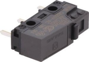 AVL34053-A, Micro Switch AVL3, 3A, 400mA, 1CO, 1.47N, Pin Plunger