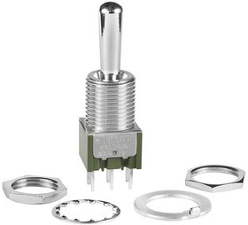 M2028B2B1W03, SWITCH, TOGGLE, DPDT, 6A, 125VAC