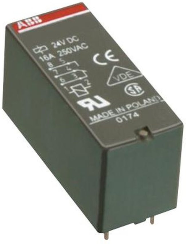 Реле CR-P024AC2 24B AC 2ПК(8А)