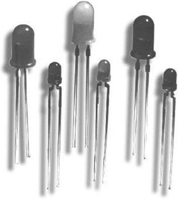 HLMP-3651, Standard LEDs - Through Hole Yellow Diffused 585nm 2.2mcd