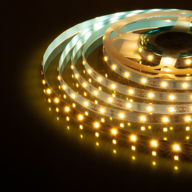2835 12V 60Led 4,8W IP20 / Лента светодиодная 60Led 4,8W IP20 3300K теплый белый