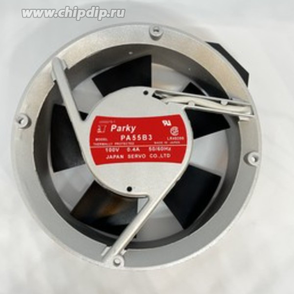 Вентилятор Parky PA55B3 AC 100V 0.4A 50/60Hz 172X51 Клемма
