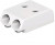 PCB terminal, 1 pole, pitch 3 mm, AWG 26-22, 3 A, push-in, white, 2059-301/998-403