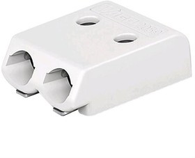 PCB terminal, 1 pole, pitch 3 mm, AWG 26-22, 3 A, push-in, white, 2059-301/998-403