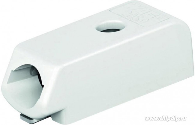 PCB terminal, 1 pole, pitch 3 mm, AWG 26-22, 3 A, push-in, white, 2059-301/998-403