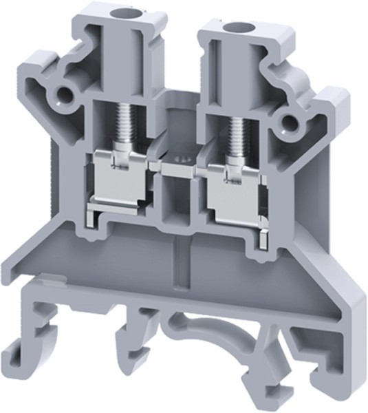 332718, Клемма проходная винтовая OptiClip CTS-2,5-I-24A- (0,2-2,5)-желтый