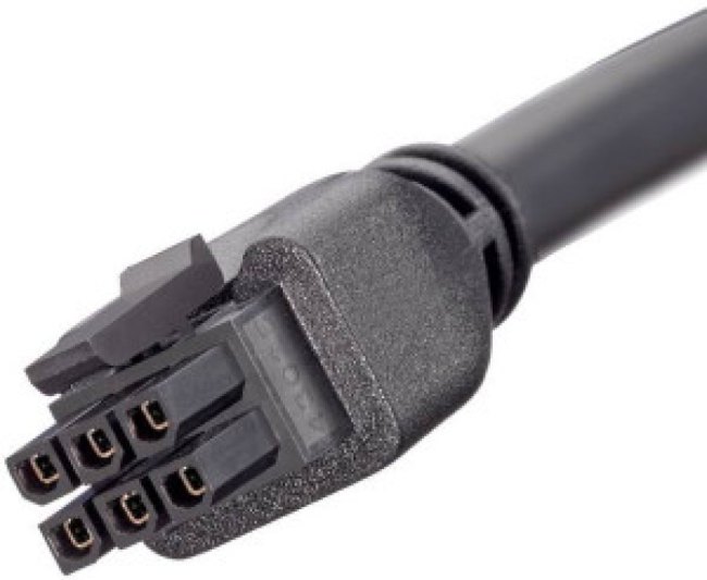 MX-245136-0210, Кабель: Mega-Fit-Mega-Fit, "мама", Mega-Fit, 5,7мм, PIN: 2, 23А