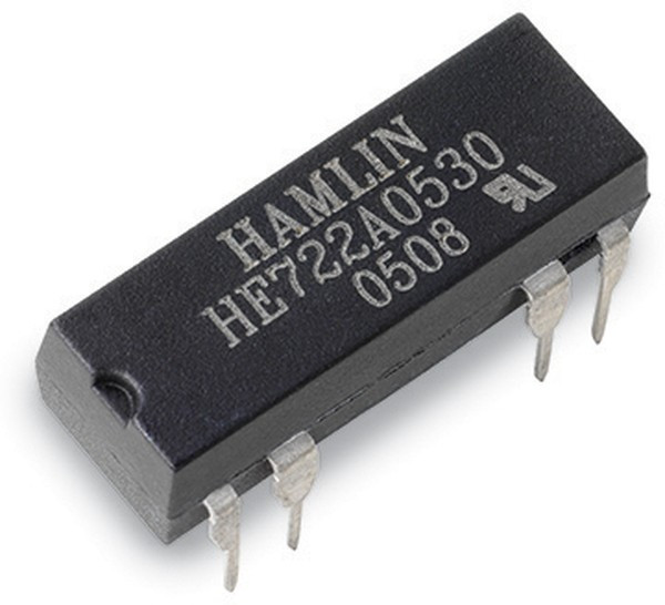 HE721A0500, Reed Relay 5VDC 500Ohm 0.5A SPST-NO(19.5x9.52x5.5)mm THT Dry HE721A0500, Reed Relay 5VDC 500Ohm 0.5A SPST-NO(19.5x9.52x5.5)mm THT Dry