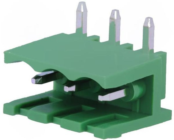 2EDGR-5.0-03P-14, Клеммник, 3-контактный 5мм, угловой