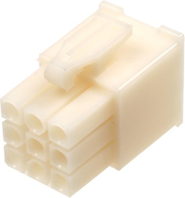 172169-1, Корпус разъема Mini-Universal MATE-N-LOK, вилка 9PIN без контактов (Plug) 172169-1, Корпус разъема Mini-Universal MATE-N-LOK, вилка 9PIN без контактов (Plug)