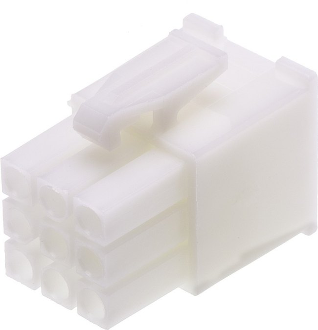 172169-1, Корпус разъема Mini-Universal MATE-N-LOK, вилка 9PIN без контактов (Plug) 172169-1, Корпус разъема Mini-Universal MATE-N-LOK, вилка 9PIN без контактов (Plug)