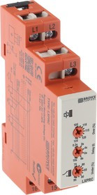 LXPRC 400V, Phase, Voltage Monitoring Relay, 3 Phase, SPDT, DIN Rail