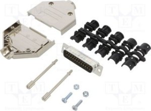 DTPKM-25MSSL, Разъем D-Sub; PIN: 25; "папа"; прямой; пайка; на п DTPKM-25MSSL, Разъем D-Sub; PIN: 25; "папа"; прямой; пайка; на п