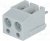 TB-5.0-P-2P1-GY, Зажимная рейка для печатных плат, угловой 90°, 5мм, на PCB, 16А TB-5.0-P-2P1-GY, Зажимная рейка для печатных плат, угловой 90°, 5мм, на PCB, 16А