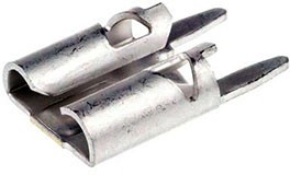 1217080-1, Receptacle Terminal 12-24AWG Brass RCP 12.44mm Tin Over Copper Bag