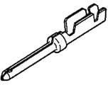 1658670-4, PIN CONTACT,22 DF,LP,22-28 AWG