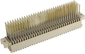 02 02 160 2301, Разъем, Серия har-bus 64, 160 контакт(-ов), 2.54 мм, Гнездо, Прессовая Посадка, 5 ряд(-ов)