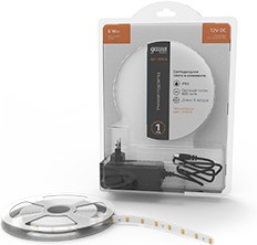 Gauss Лента Basic в комплекте 12V 6W/m 600lm/m 3000K IP65 LED 5m 1/50 Gauss Лента Basic в комплекте 12V 6W/m 600lm/m 3000K IP65 LED 5m 1/50