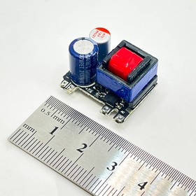 Понижающий AC-DC преобразователь (Вх.~U 70-270 В, Вых.U 12В, 450 мA) Понижающий AC-DC преобразователь (Вх.~U 70-270 В, Вых.U 12В, 450 мA)