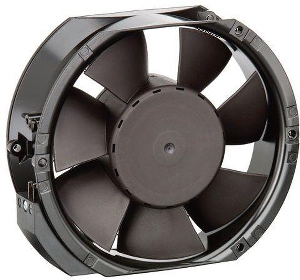 6424/2U, Axial Fan DC Ball 172x150x51mm 24V 3400min sup -1 /sup  390m³/h IP68 3-Pin Stranded Wire