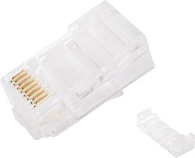 TP6-8P8C-S2, Вилка сетевая RJ45, 6 CAT, со вставкой, универсальная TP6-8P8C-S2, Вилка сетевая RJ45, 6 CAT, со вставкой, универсальная