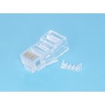 TP6-8P8C-S2, Вилка сетевая RJ45, 6 CAT, со вставкой, универсальная TP6-8P8C-S2, Вилка сетевая RJ45, 6 CAT, со вставкой, универсальная