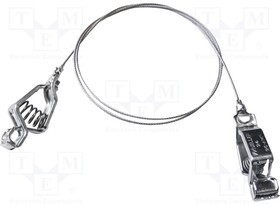 AI-000448-36, Измерительный провод; с обеих сторон,зажим типа "крокодил"