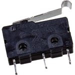 SM3-04P-40G-G, микропереключатель с лапкой 125В/250В 3A