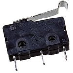 SM3-04P-40G-G, микропереключатель с лапкой 125В/250В 3A