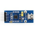 CP2102 USB UART Board (mini), Преобразователь USB-UART на базе CP2102 с разъемом USB mini-AB
