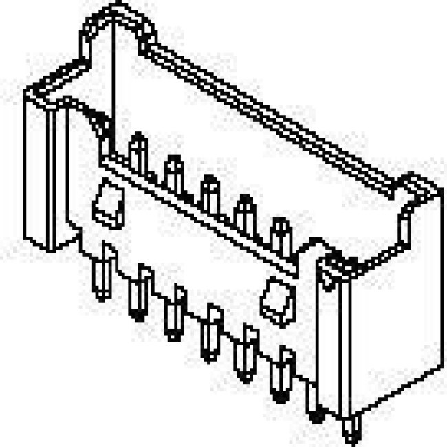 35362-0550, Conn Shrouded Header (4 Sides) HDR 5 POS 2mm Solder ST Top Entry Thru-Hole Sherlock Bag