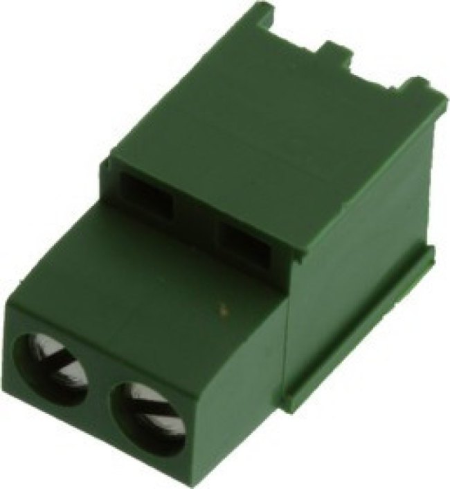 282856-2, TERMI-BLOK PCB MOUNT 2P 12H8485