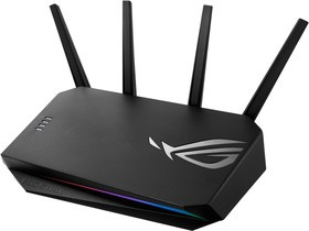 Роутер ASUS ROG GS-AX3000 // 802.11 a/b/g/n/ac/ax, 2,4 + 5 гГц, 4 антенн, USB; 90IG06K0-MO3R10