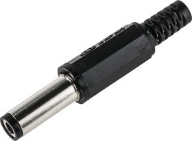 XNES/J 250, XNES/J DC Plug Rated At 1.0A, 12.0 V, Cable Mount, length 43.0mm, Nickel