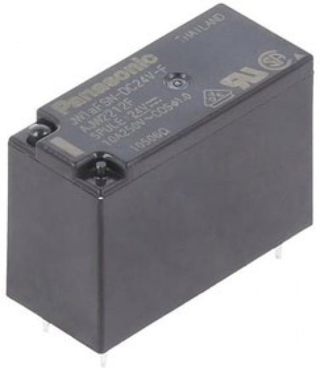 JW1AFSN-DC24V-F, Реле: электромагнитное, SPST-NO, Uобмотки: 24ВDC, 10A/250ВAC JW1AFSN-DC24V-F, Реле: электромагнитное, SPST-NO, Uобмотки: 24ВDC, 10A/250ВAC