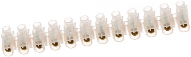 Колодка клеммная 6кв.мм 6А полиэтилен PROxima EKF plc-KK-6-6