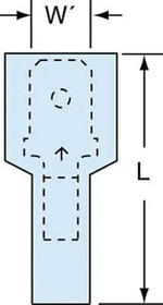 MNU14-250DMIK, Terminals RING TERMINALS