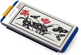 2.13inch e-Paper HAT (B), E-Ink дисплей 212×104px форм-фактора HAT для Raspberry Pi, трехцветный (кр 2.13inch e-Paper HAT (B), E-Ink дисплей 212×104px форм-фактора HAT для Raspberry Pi, трехцветный (кр