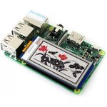 2.13inch e-Paper HAT (B), E-Ink дисплей 212×104px форм-фактора HAT для Raspberry Pi, трехцветный (кр 2.13inch e-Paper HAT (B), E-Ink дисплей 212×104px форм-фактора HAT для Raspberry Pi, трехцветный (кр