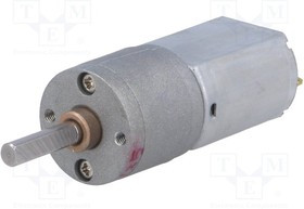 POLOLU-3717, Двигатель: DC, с редуктором, 6ВDC, 2,9А, Ось: D профиль, 125: 1