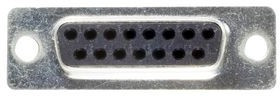 173109-0069, D-Sub Connector 15 Poles, Socket, Solder Cup