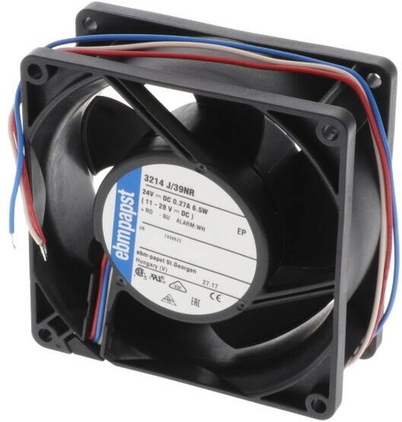 Вентилятор Ebmpapst 3214J/39NR 24VDC 6.5W 92x38 3pin