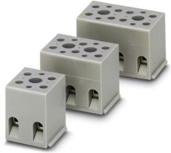 2716020, UK Series G 5/ 2 Non-Fused Terminal Block, 2-Way, 32A, 24 12 AWG Wire, Screw Down Termination 2716020, UK Series G 5/ 2 Non-Fused Terminal Block, 2-Way, 32A, 24 12 AWG Wire, Screw Down Termination