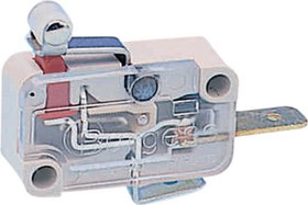 BVM3FYRULS, Micro Switch BVM3, 10A, 1NC, 5N, Roller Lever