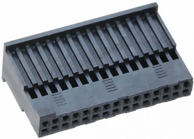 ISDF-10-S-M, Headers &amp; Wire Housings .050" Tiger Eye Discrete Wire Socket Housing