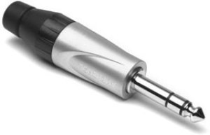 JS3P-AU, Phone Connectors 1/4"PLSTC BKSHELL SAT FNSH GLD PLT CNT